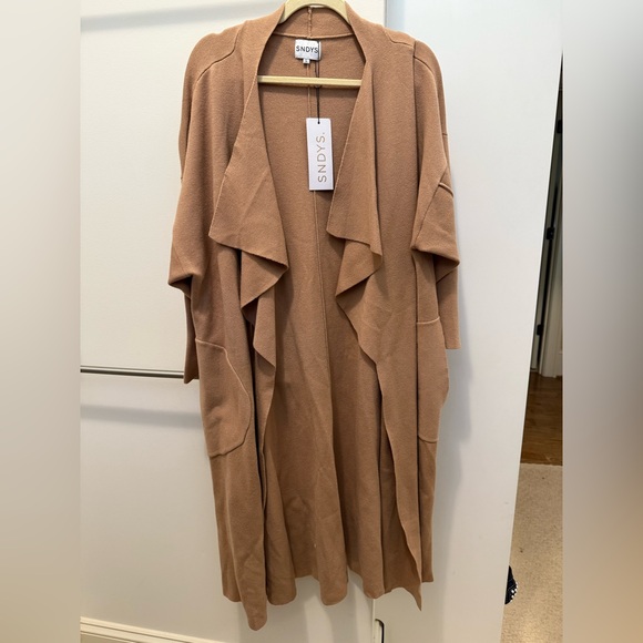 SNDYS Camel Cardi from Revolve - Picture 2 of 3